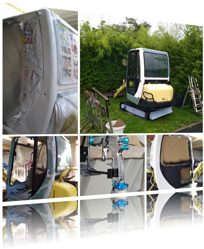peinture complete mini pelle